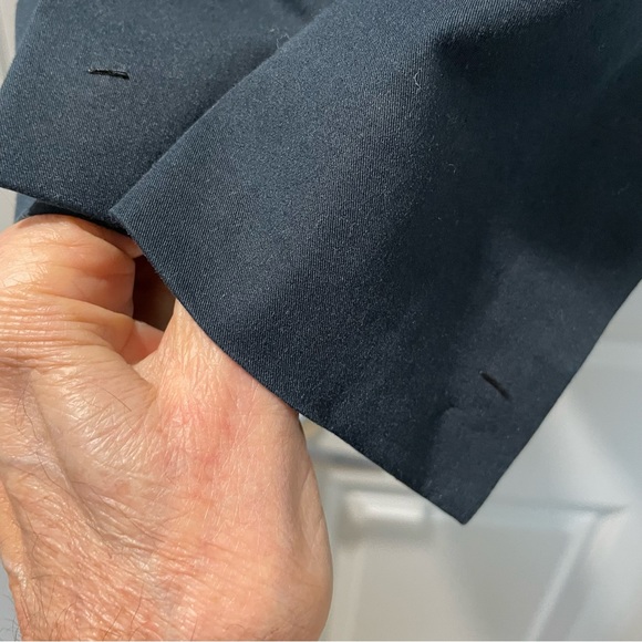 Prada Blazer Jacket Black Made in Italy Size 12 equivalent to EU 44 Three Snap - Picture 6 of 15